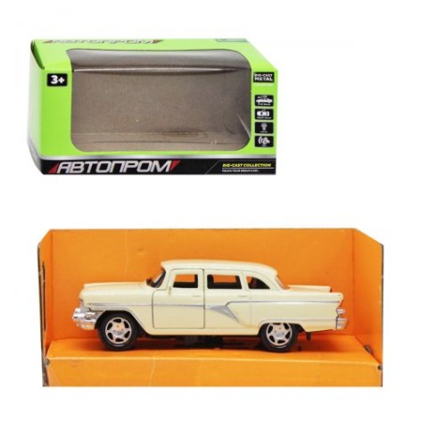 Машина "Автопром", бежевый