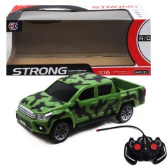 Машина на радиоуправлении зеленая