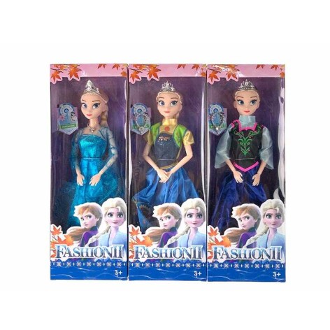 Лялька 3 види, в кор. 