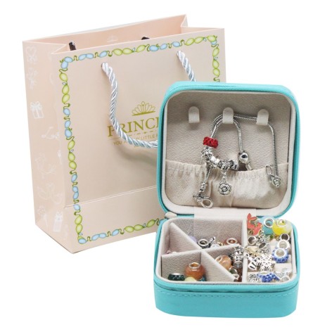 Набір прикрас подарунковий (бірюзовий), вид 2
