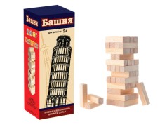 Настільна гра "Вежа", 44 бруска