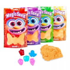 Magic sand в пакете 39404-7 оранжевый, 1 кг