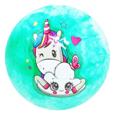 М'яч  єдинороги  бірюзовий