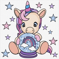 Набор для росписи по номерам для детей 