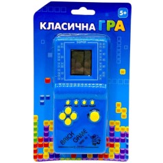 Електронна гра "Тетріс" 6,5*2*14,5 см (СИНІЙ)