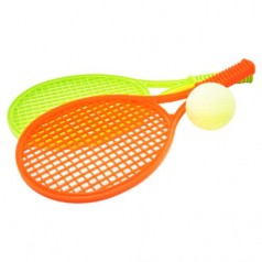 Набор для тенниса маленький оранж+зеленый