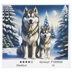 Картина за номерами 4FUN Game Club, 30х40 см, кор. 