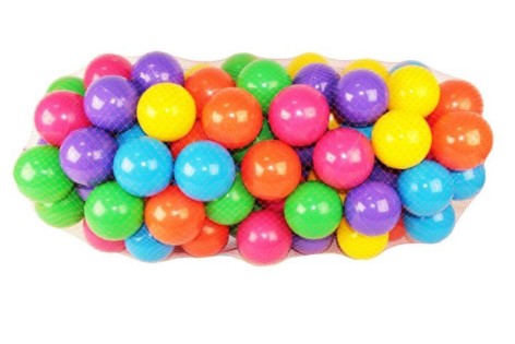 Набор разноцветных шаров для сухого бассейна 90 шт M-Toys (19105)