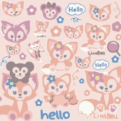 Картина по номерам Strateg Лисенки размером 20х20 см