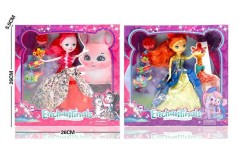 Лялька 2 види, 23 см, взуття, намистини, в кор. 26*5*26 см 