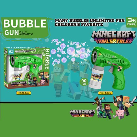 Пістолет з мильними бульбашками в кор. 