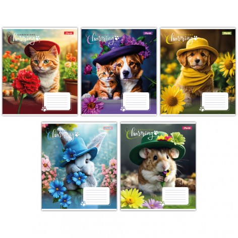 А5/24 лін. 1B Charming companions, тетрадь учнів. 20 шт в уп. //