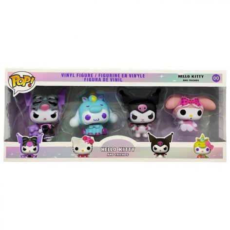 Набор виниловых фигурок "Sanrio: Hello Kitty and Friends" 4 штуки, высота: 6 см