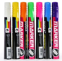 Маркер для скла, 7шт в наборі 