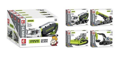 Конструктор /9/36/4шт в кор. 236 дет. 28*21*6 см