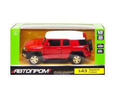 Машинка "Toyota FJ Cruiser" из серии "Автопром", красный