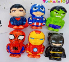 Сквіш-антистрес  "ГЕРОЇ" ароматизований, висота - 12 см, мікс видів 