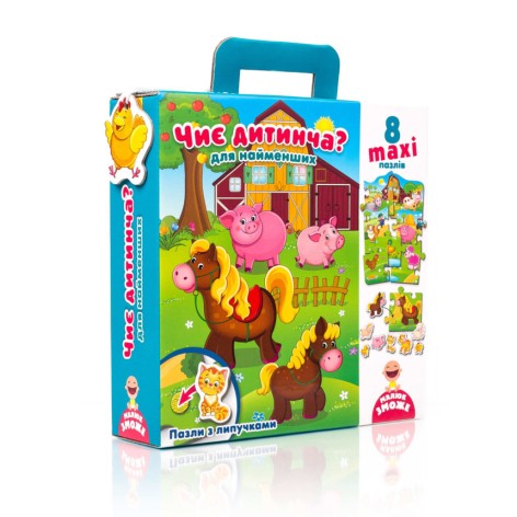 Пазл с липучками 