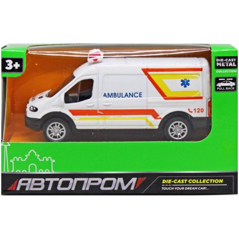 Машина металева АВТОПРОМ  швидка допомога