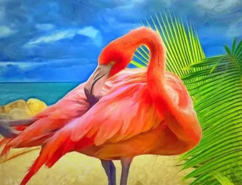 Алмазна мозаїка за номерами 40*50 