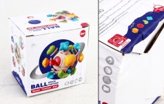 УЦЕНКА 30% Гра 6в1, 10,5см, рухливі деталі, тріскачка, прорізувач, брязкальце, в кор-ці, 10-10-8см 