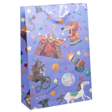 Пакет подарунковий Цирк 330 х 127 х 477 мм Вид 2