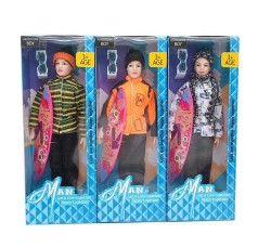 Лялька 3 види, в кор., мікс видів 