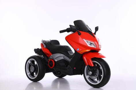 Електромобіль дитячий T-7223 Red мотоцикл 2*6V4.5AH мотор 2*23W 109*42*65