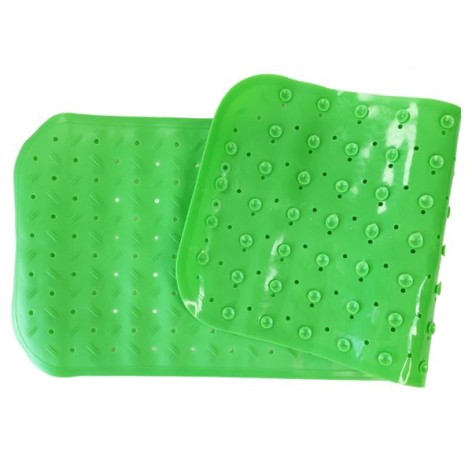 Коврик в ванную, зеленый (99х35 см)