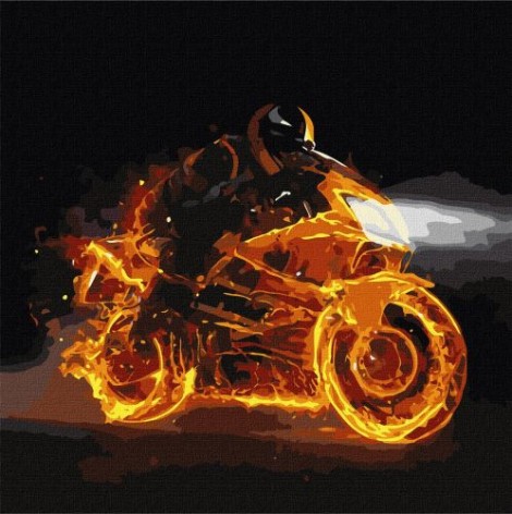 Картина за номерами "Гаряча швидкість"???