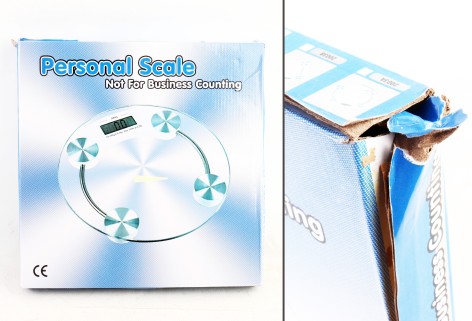 УЦЕНКА 40% Ваги підлогові побутові круглі до 180кг, D33см FO