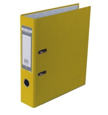 Реєстратор LUX одност. JOBMAX А4, 70мм PP, жовтий, збірний