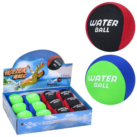 Мяч для игр на воде, water bounce, (2 цвета) /6/72/12шт в кор. 25-18,5-6 см.