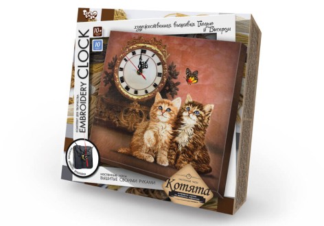 Набор для детского творчества Часы Embroidery Clock Пок