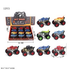 Джип-монстр HL-D12-2 метал.інерц.4в. /20/240/12шт.в кор.36,3*9*33,9см