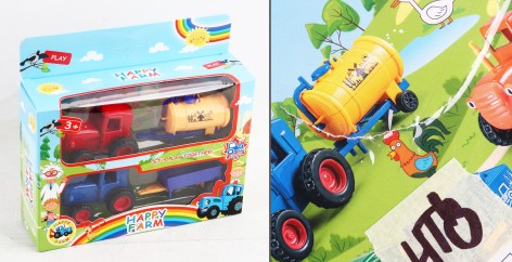 Игрушка трактор микс видов (168-2)