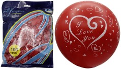 Н-ра латексных воздушных шаров 100шт.*30см 