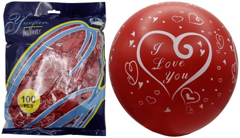 Н-р латексн.повітряних куль 100шт.*30см 