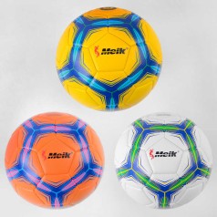 Футбольный мяч 3 вида, вес 400-420 грамм, материал TPE, баллон резиновый, размер №5