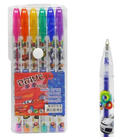 Набор блестящих ручек с ароматом 