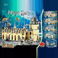 Конструктор 4 види,/20/80/4шт в кор.