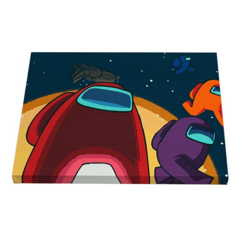 Картина по номерам Riviera Blanca Among us_№1 40x50 см (RB-0329)