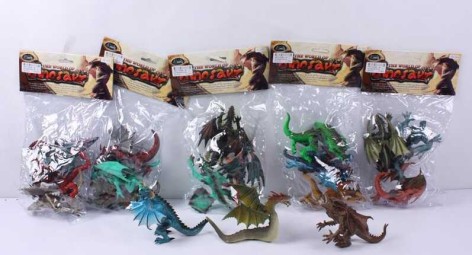 Набор животных 5 видов, 3 элемента, п/э 