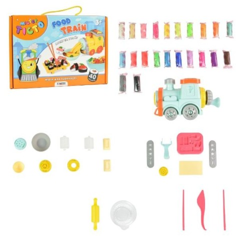 Набор для творчества "Мистер тесто. Food Train" укр