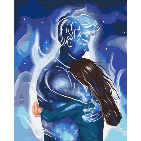 Картина за номерами Ти - мій космос