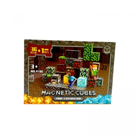Магнитный конструктор в коробке