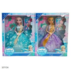 Лялька 29см PZ035-3 Крижане серце з аксес.2кол.кор.32*5*24 