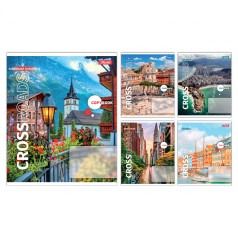 А5/36 кл. 1В Crossroads, зошит учнівський загальний, ціна за 15 шт.