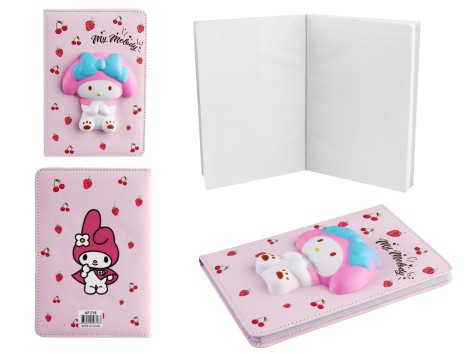 Блокнот шкір/зам обклад.А5/80аркуш.