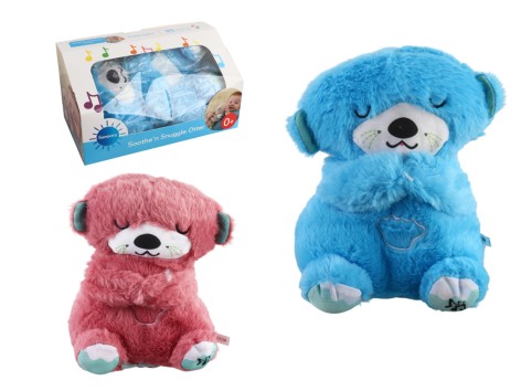 М'яка іграшка-нічник Казкові сни видреняти в кор. 28.5*14.5*15см  